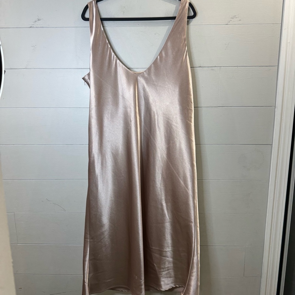Birdy Grey Women's 3X Elegant Formal Satin Slip Dress - Picture 8 of 9
